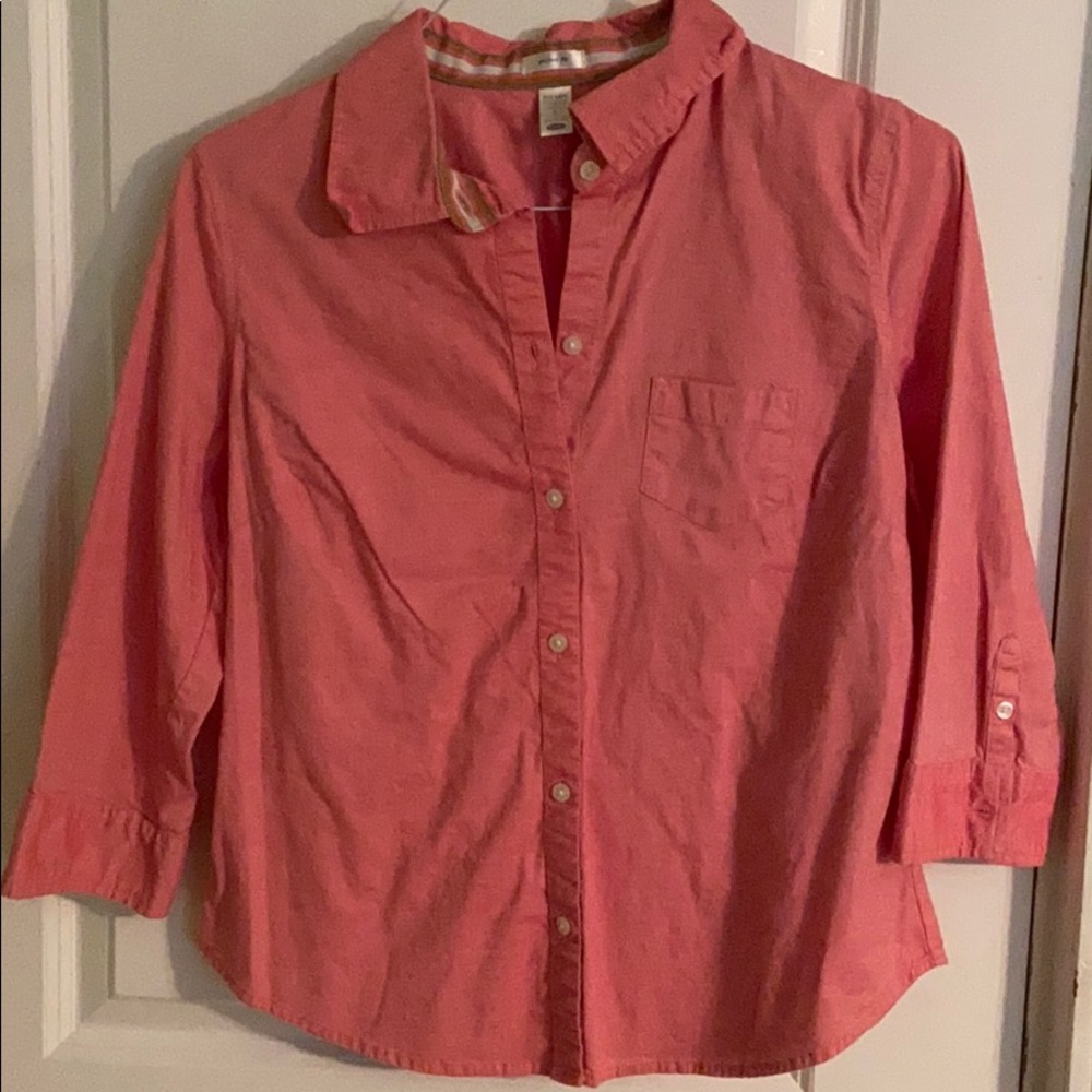 Old Navy Pink Button Down
